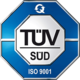 TÜV Süd ISO 9001标志